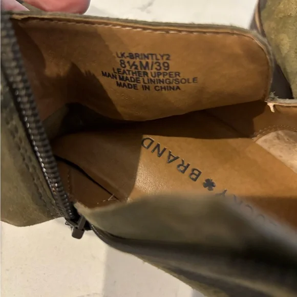 Lucky brand camo print booties - Picture 6 of 6